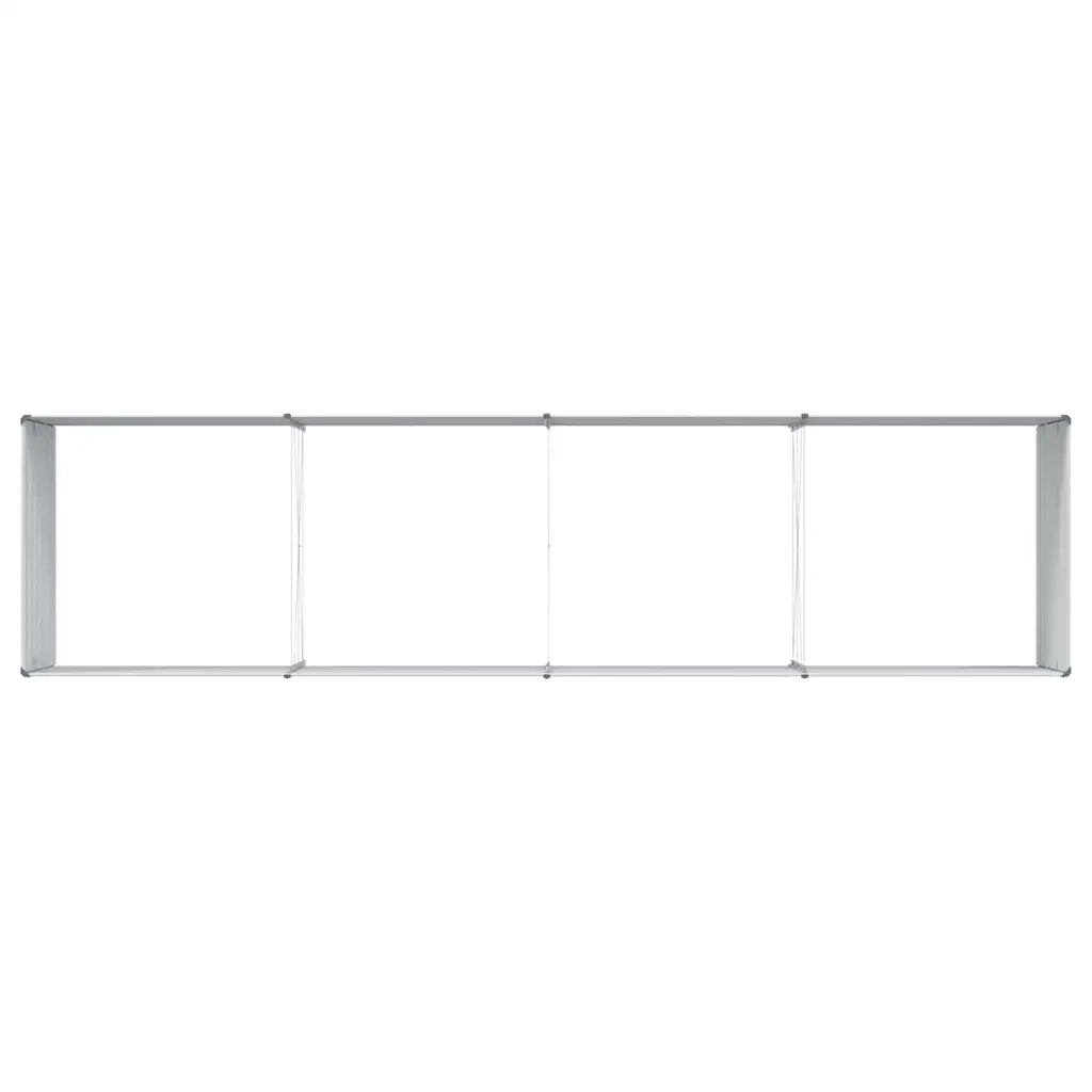 Letto rialzato da giardino Marrone Chiaro 320 x 80 x 77 cm 42017338