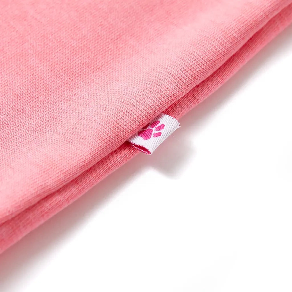 Maglietta da Bambina Rosa Neon 128 10457