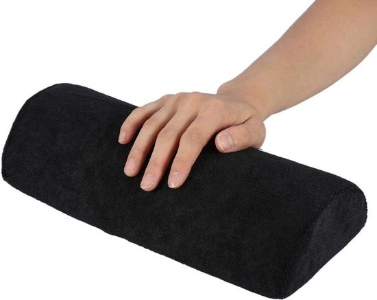 Cuscino da braccio removibile e lavabile, morbido, duraturo - 10 colori (nero)