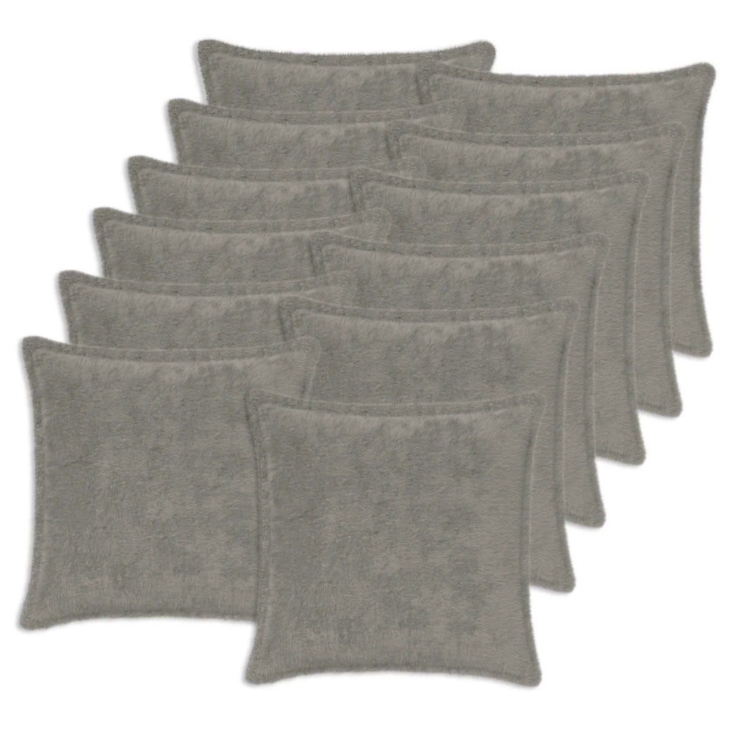 Federa 12 pcs HOUTEN Grigio Chiaro 45 x 45 cm 918927