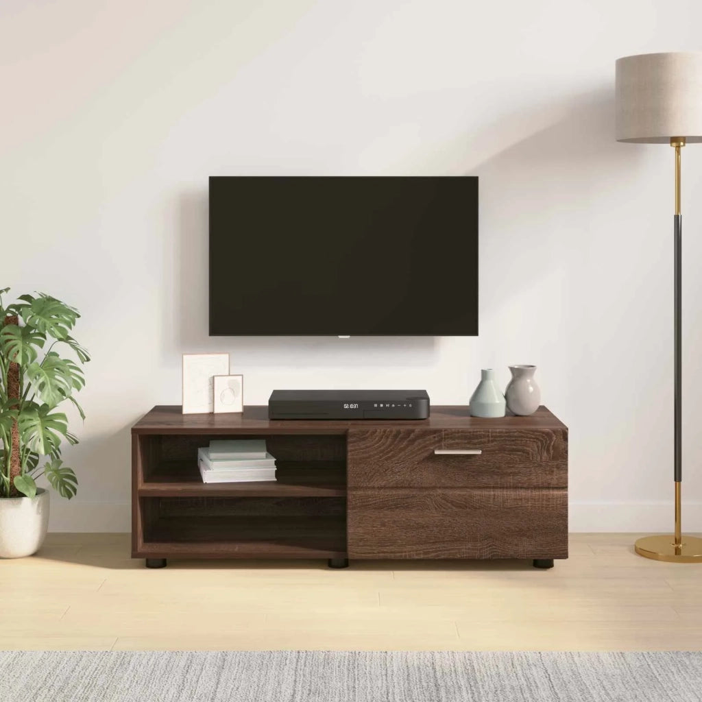 Armadio in Legno con cassetto Rovere Marrone 100,5 x 39 x 30 cm 880248