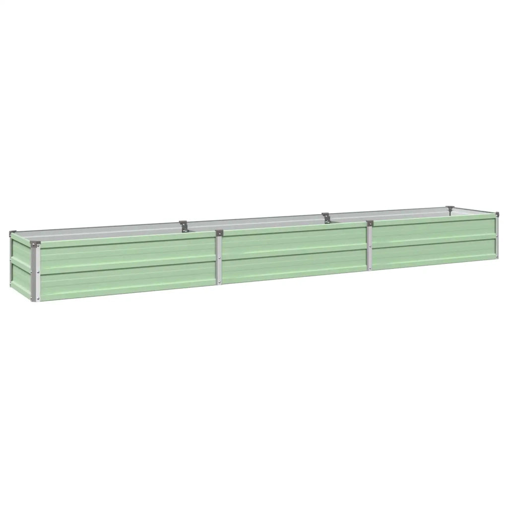 Letto rialzato da giardino Verde Pastello 240 x 40 x 24 cm 8006338