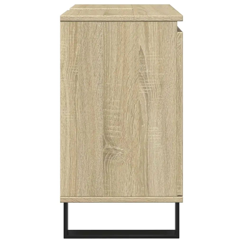 Mobile da Bagno Rovere Sonoma 58x33x60 cm in Legno Multistrato 849675