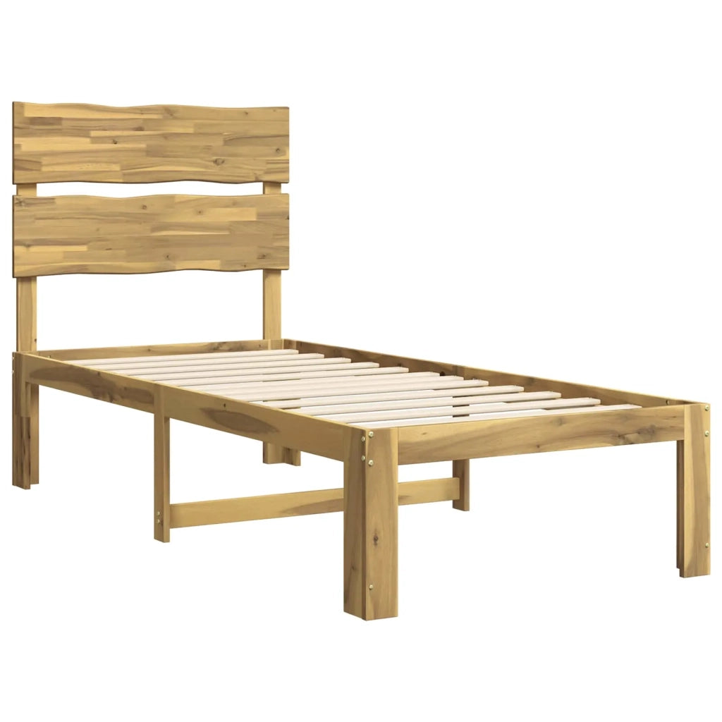 Letto Singolo con Testiera ROSTOCK Bianco 80 x 200 cm 903496