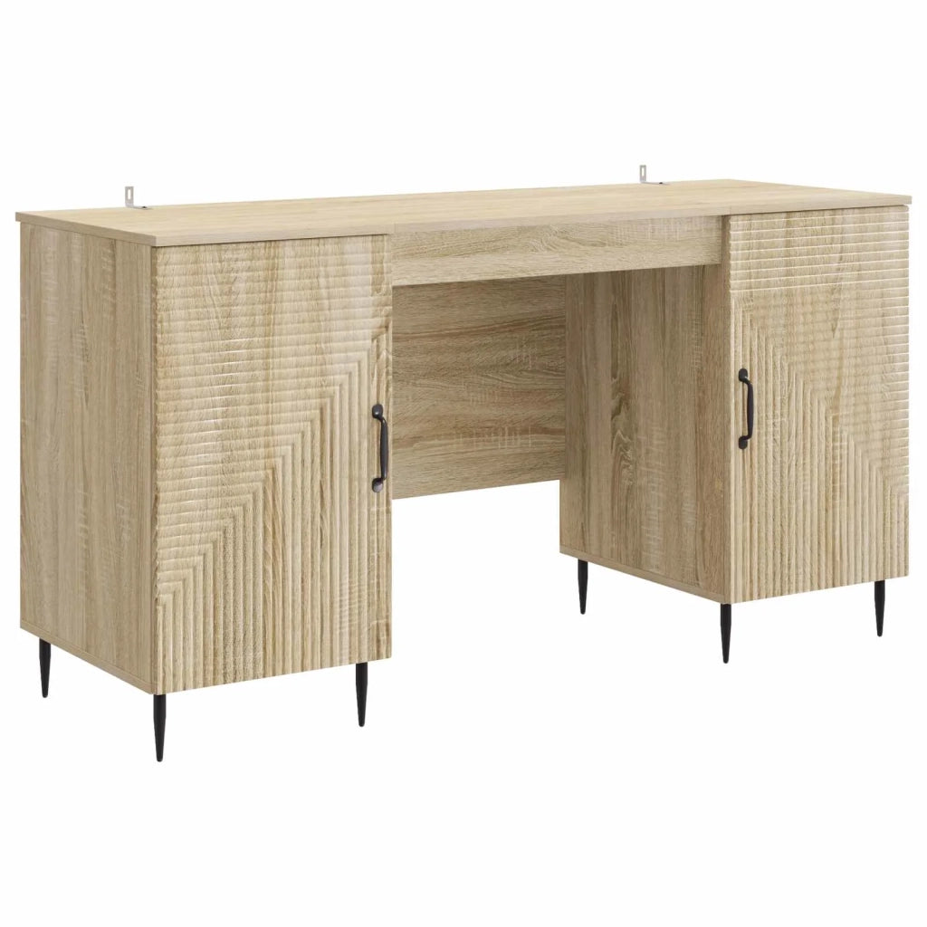 Scrivania Rovere Sonoma 142,5 x 50 x 75 cm Legno ingegnerizzato
