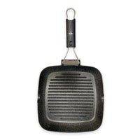 Bistecchiera Antiaderente 1 Manico 26x26 cm Olympia Hard Cook