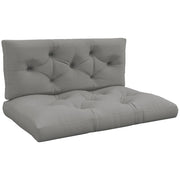 Cuscino per seduta ¨C zephmum ¨C Grigio 120x80x12 cm