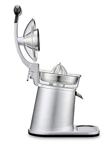 Solis 921.83 Spremiagrumi Elettrico 230 W con Funzione Antigoccia e Coperchio Argento