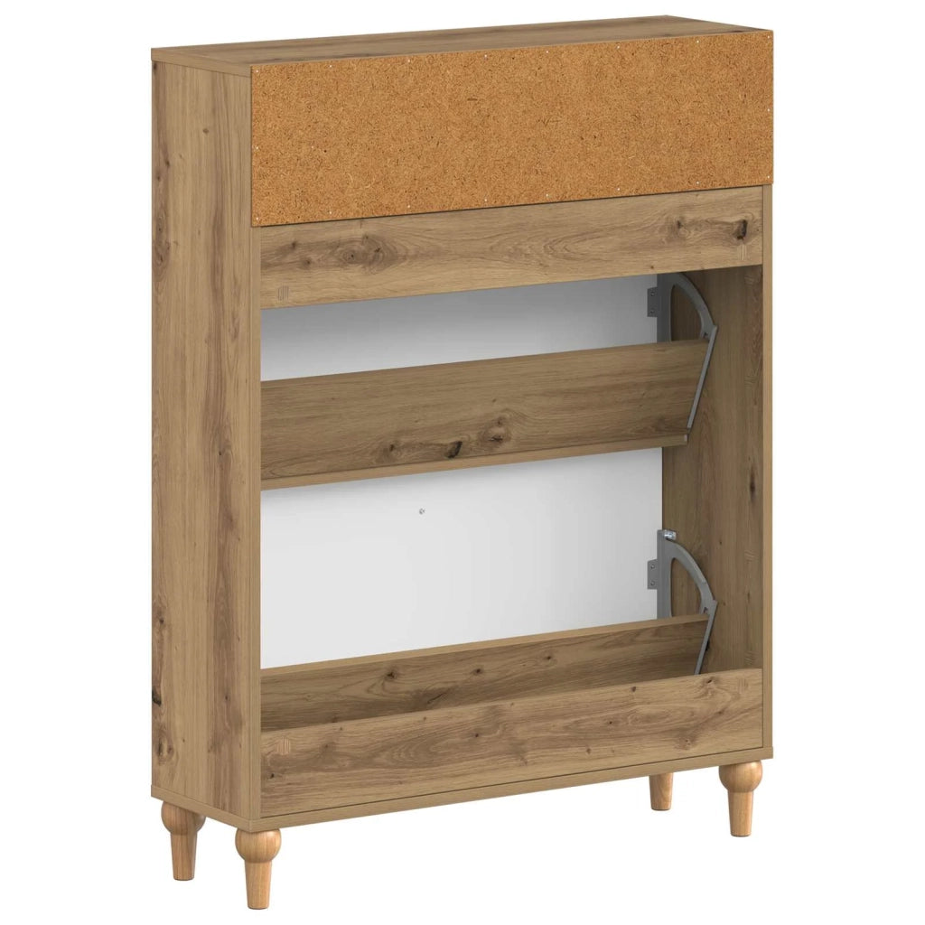 Mobile per scarpe ALKMAAR 78 x 24 x 103 cm Legno ingegnerizzato 896224
