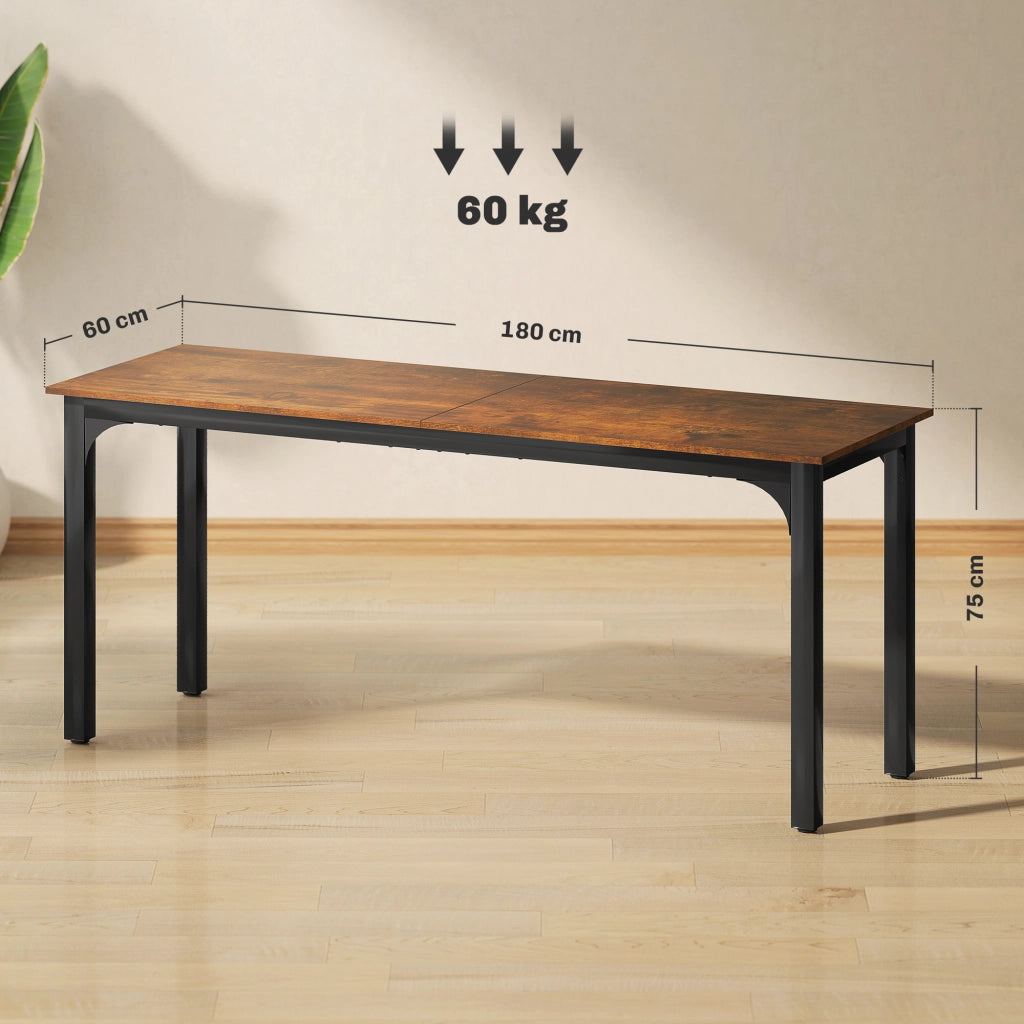 Scrivania da ufficio ¨C zephmum ¨C legno rovere 90x50x75 cm