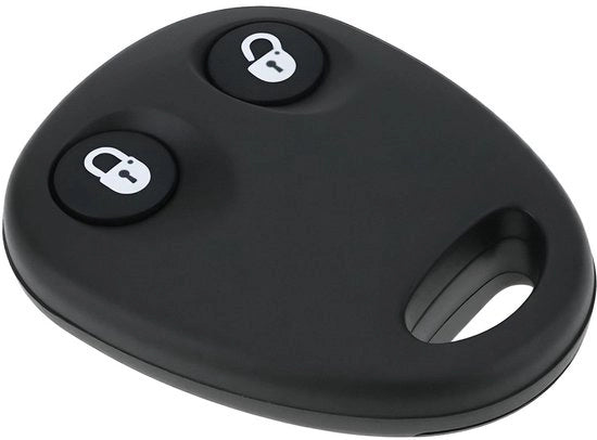 Pulsante a distanza 2-buttone - Contenitore per chiave - Compatibile con Vauxhall/ Saab 900/9000 - Plastica - Sostituzione facile - Protezione contro la polvere/ le scalfitture - Contenitore per chiave