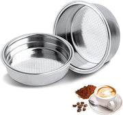 Filtro a Caffè in Acciaio Inox per Filtro a Pressione a Doppia Camara da 51mm - 1 o 2 Cucchiai 

o 

Filtro a Caffè in Acciaio Inox per Filtro a Pressione a Doppia Camara 51mm - 1 o 2 Cibi