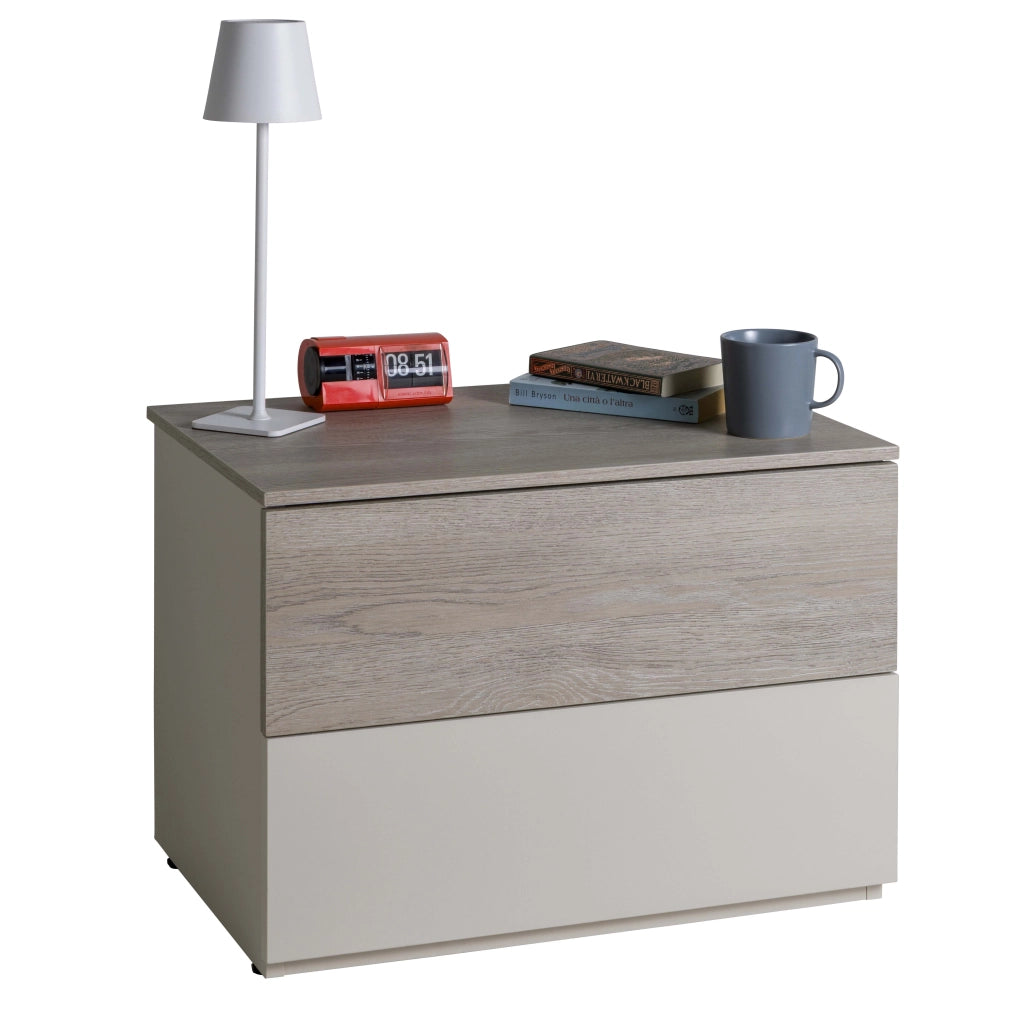 COMODINO FAVORITA 60X41XH43CM CASHMERE.