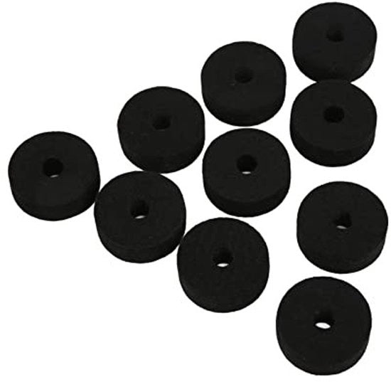 Accessori antislip per batteria - 4 cm - Nero - Parti di ricambio - Adatto per impianti di batteria - 20 pezzi