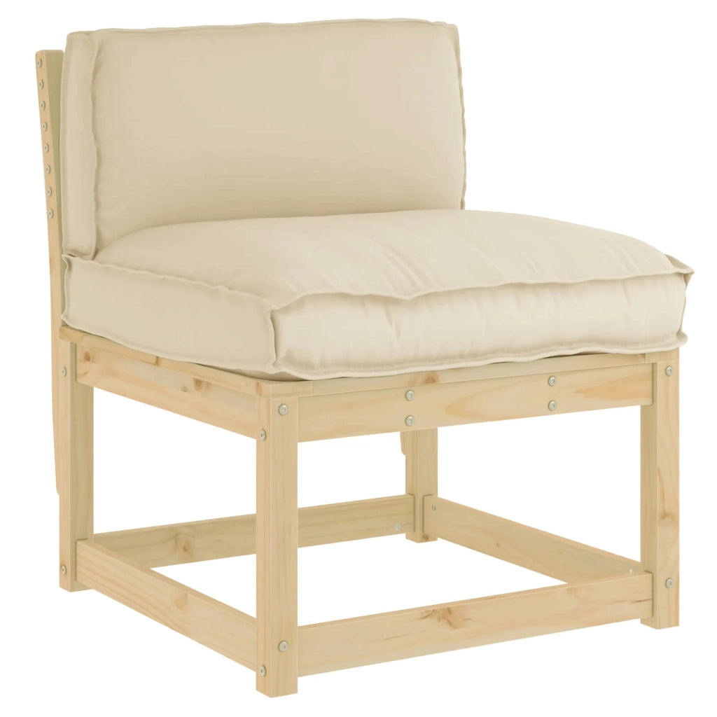 Cuscino Beige 70 x 40 x 12 cm Tessuto Oxford 42001521