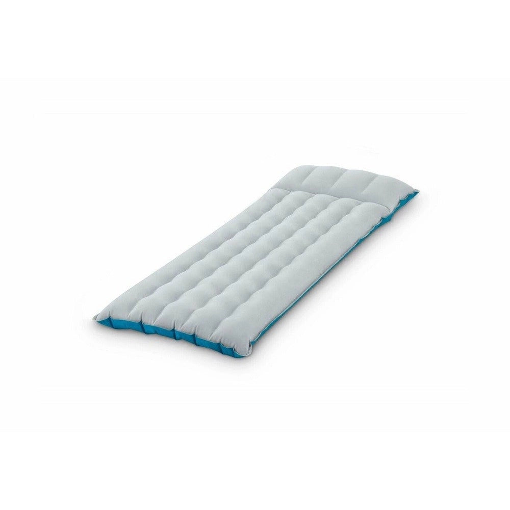 Trade Shop - Materasso Gonfiabile Camping In Vinile Laminato 184x67x17cm Per Campeggio 67997 -