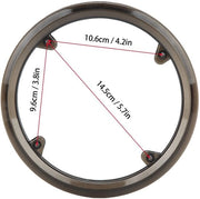 Protezione catena per bicicletta - Protezione catena per mountain bike - Protezione catena per bicicletta da corsa - Accessorio di miglioramento - Adatto per mountain bike e biciclette da corsa - Facile da utilizzare