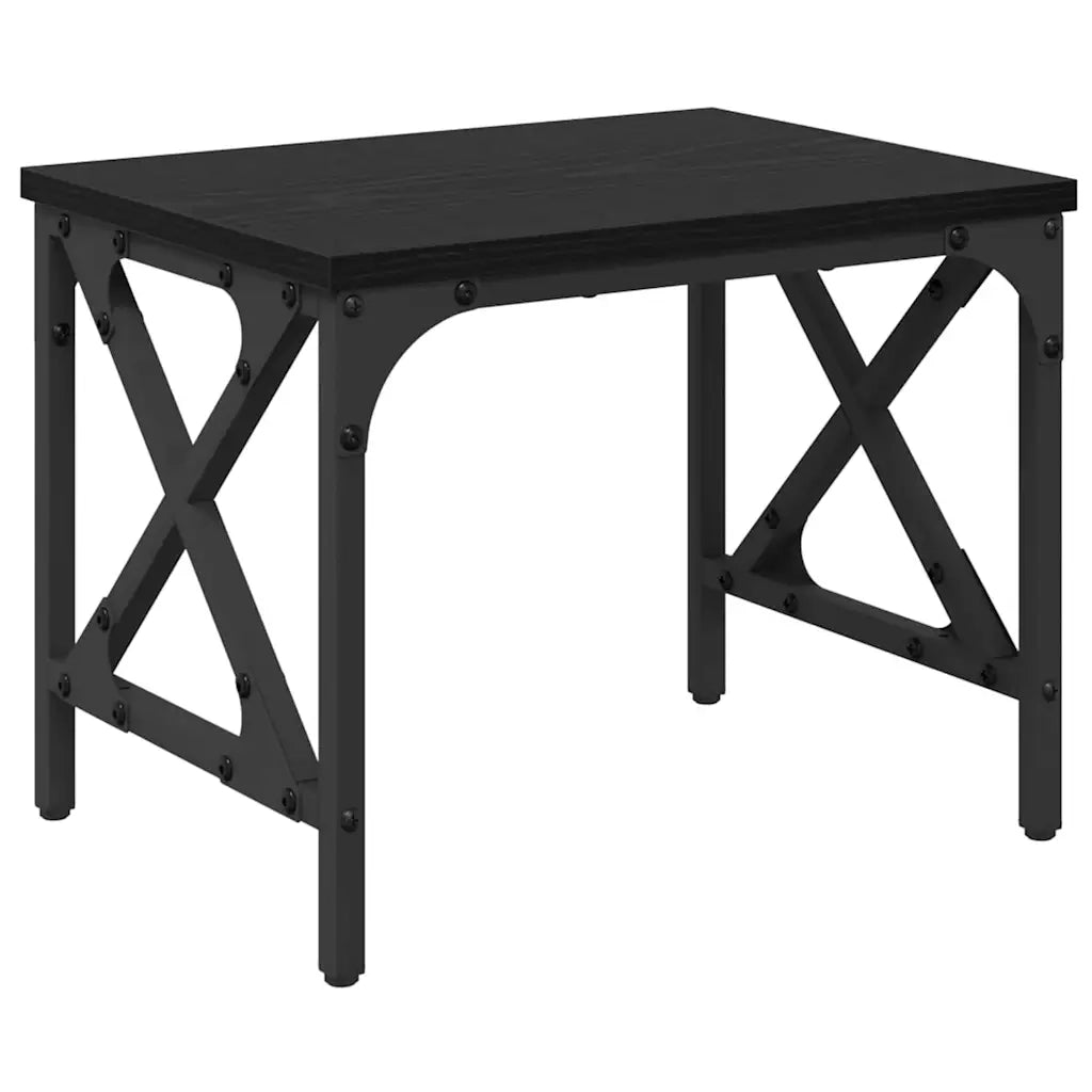 Supporto per Stampante Rovere Nero 40 x 30 x 31 cm 882177