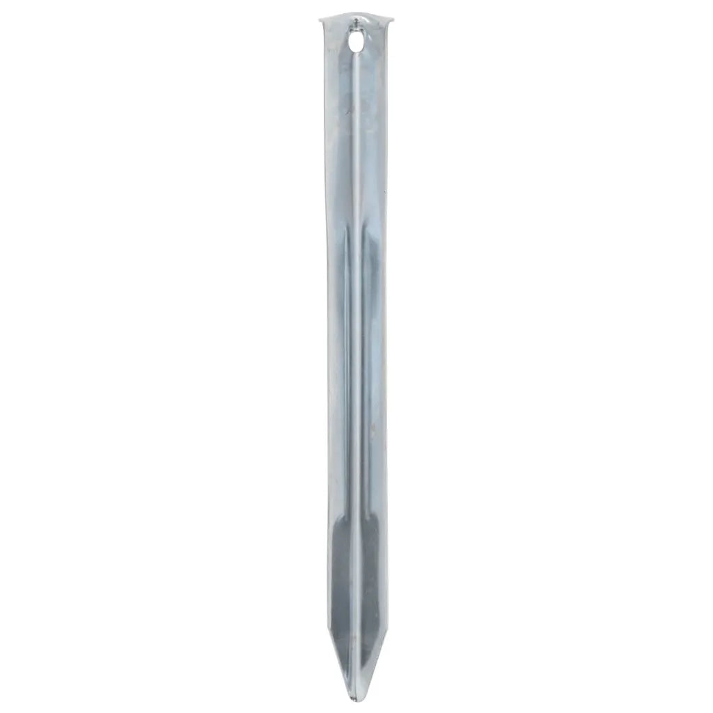 Picchetti per Tenda 24 pz 22 cm Ã˜20 mm in Acciaio Zincato