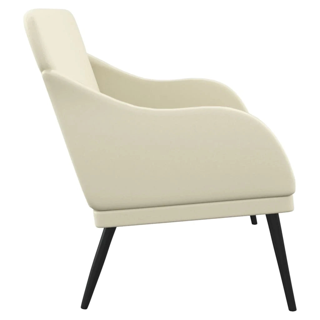 Panca/lounge 110 x 76 x 80 cm crema sintetico 02_0010490