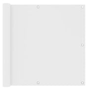 Paravento da Balcone Bianco 90x500 cm in Tessuto Oxford cod mxl 15149