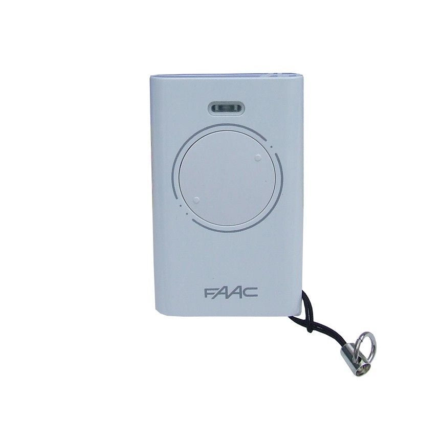 Faac 7870081 XT4 433 SLH Master Radiocomando 4 Canali 433 MHz per Cancelli e Automazioni colore Nero