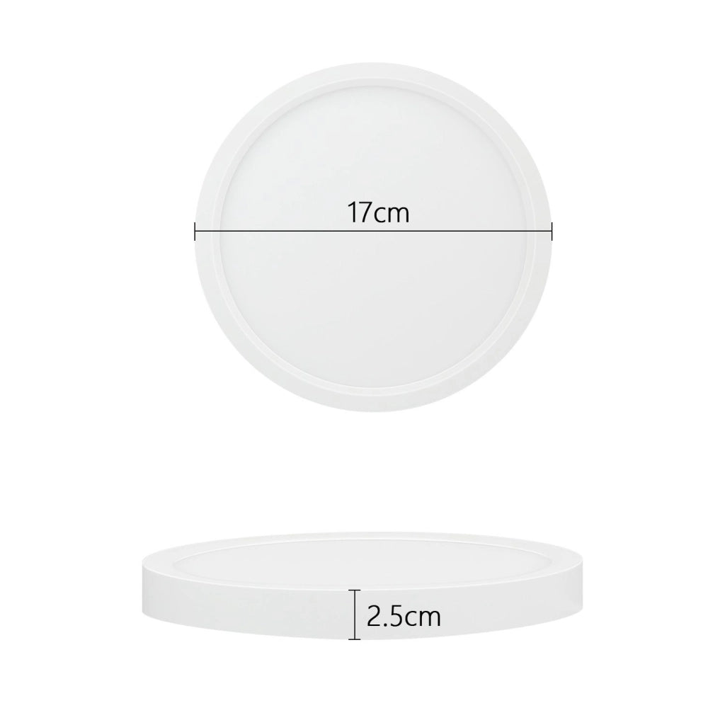 ZMH Lampada da soffitto plafoniera LED moderna 17cm per cucina corridoio camera letto