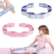Cintura di allungamento 2 pezzi - Cintura di allungamento yoga con 8 anelli - Cintura di resistenza elastica - Estensore per allenamento - Cintura di allungamento flessibile in poliestere - 90 x 4 cm - Estensione yoga