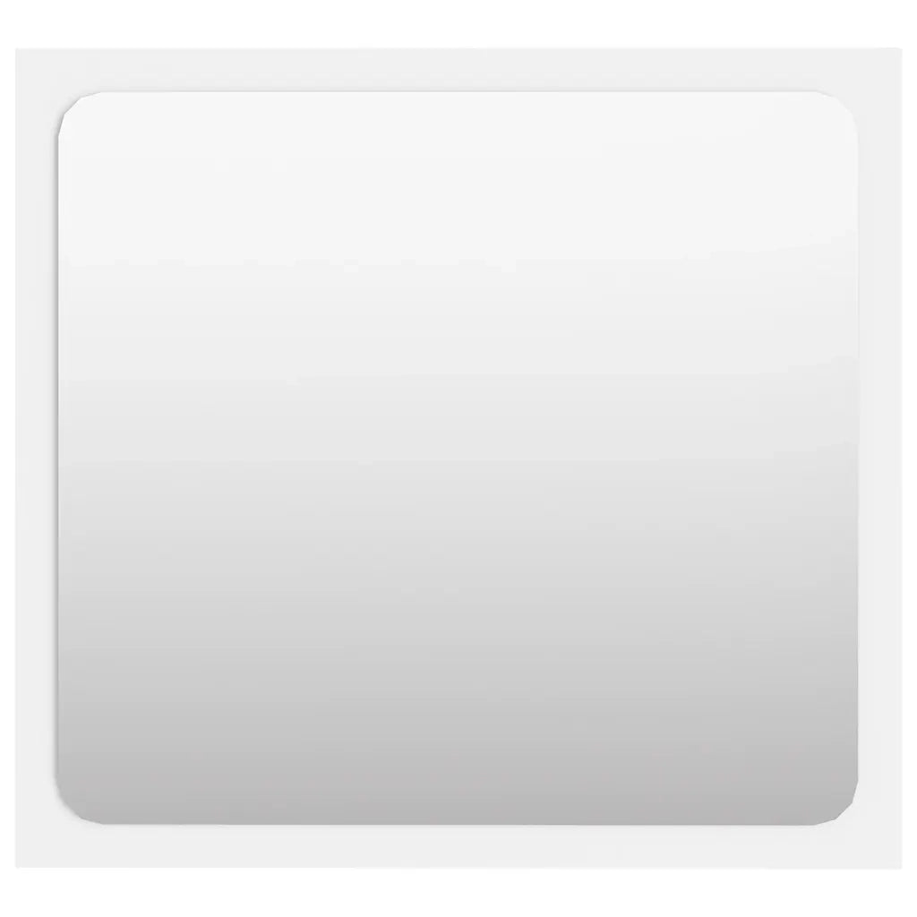 Set Mobili da Bagno Bianco Lucido in Legno Multistrato 3071312