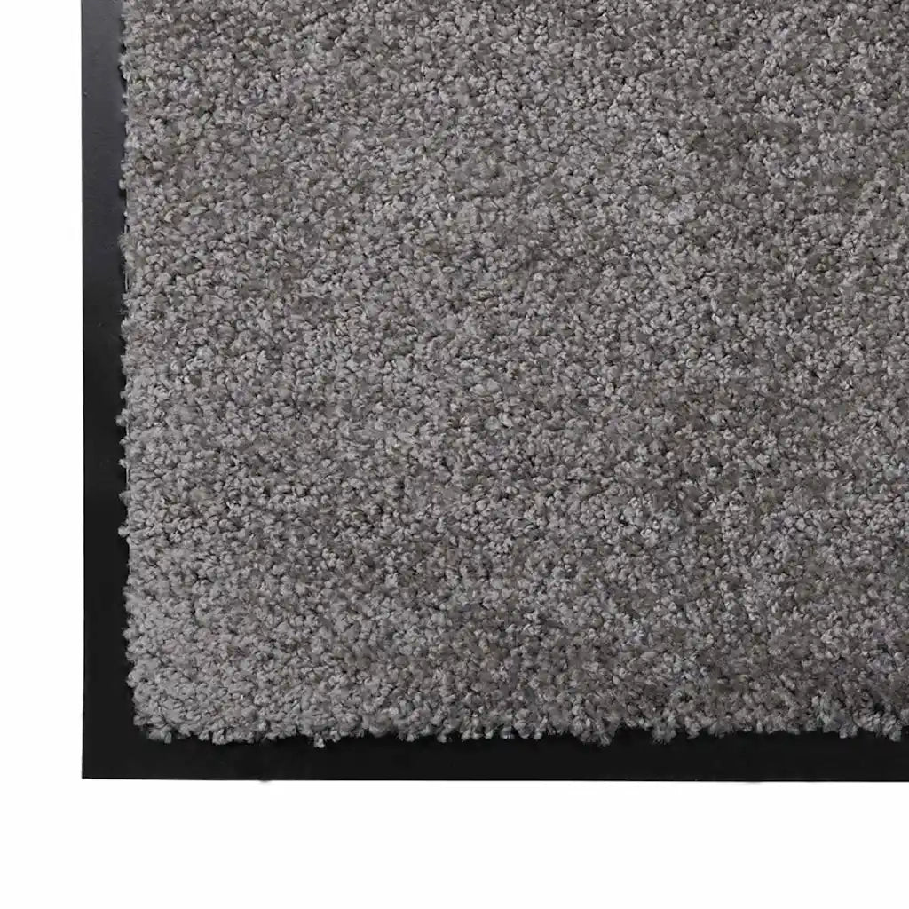 Tappetino Grigio chiaro 60 x 40 x 1.2 cm Tessuto Teddy 42013445