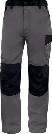 Deltaplus PANTALONE M1PA2 Col. Grigio/Arancio Mis.  XL