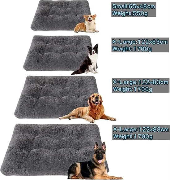 Letto per cani e gatti, Cuscino per cani e gatti, Disponibile a doppia faccia, Dimensioni 108x73cm