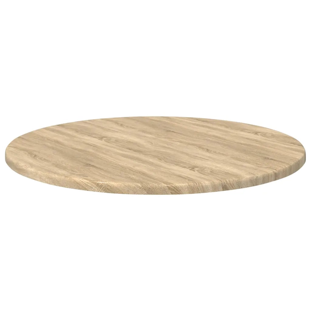 Piano del tavolo rovere sonoma Ø 50 x 1,5 cm Legno multistrato