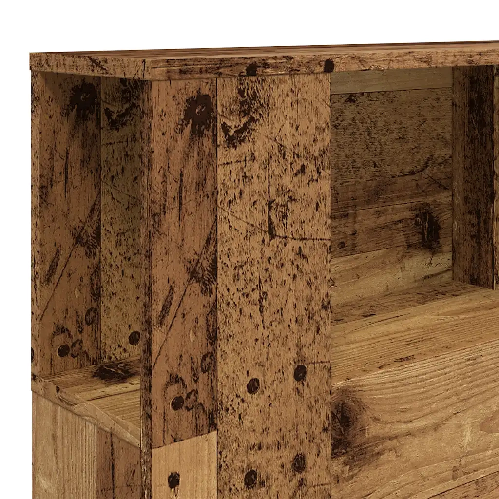 Testiera con Contenitore Legno 160x18,5x103,5 cm in Truciolato 856882
