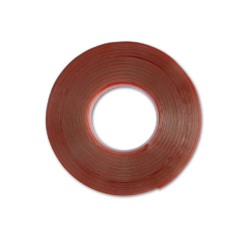 Trade Shop - Nastro Biadesivo Trasparente Per Strip Led Doppio Lato Adesivo 5 Metri Vhb-5 -