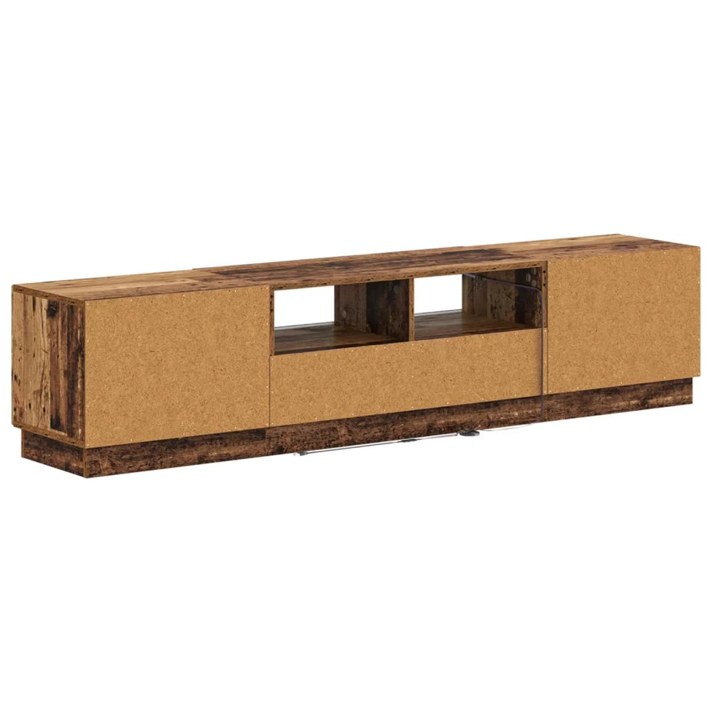 Mobile TV LED a 5 pezzi Legno antico Legno ingegnerizzato 3416850