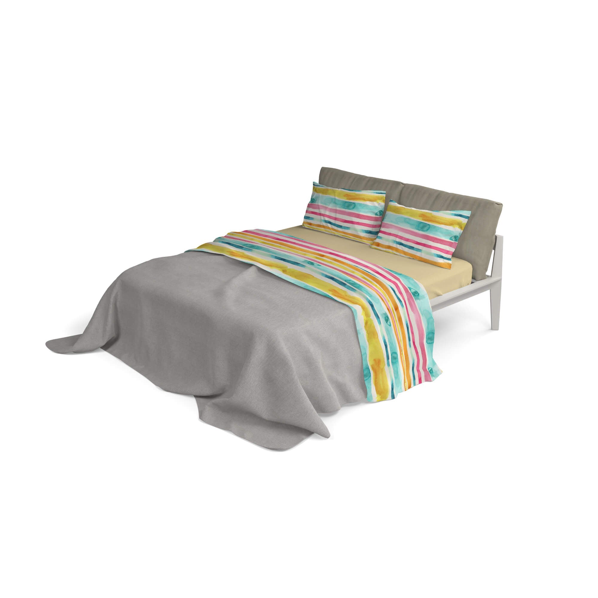 Set Lenzuola Singolo con Stampa Sopra Sotto e Federe Fez