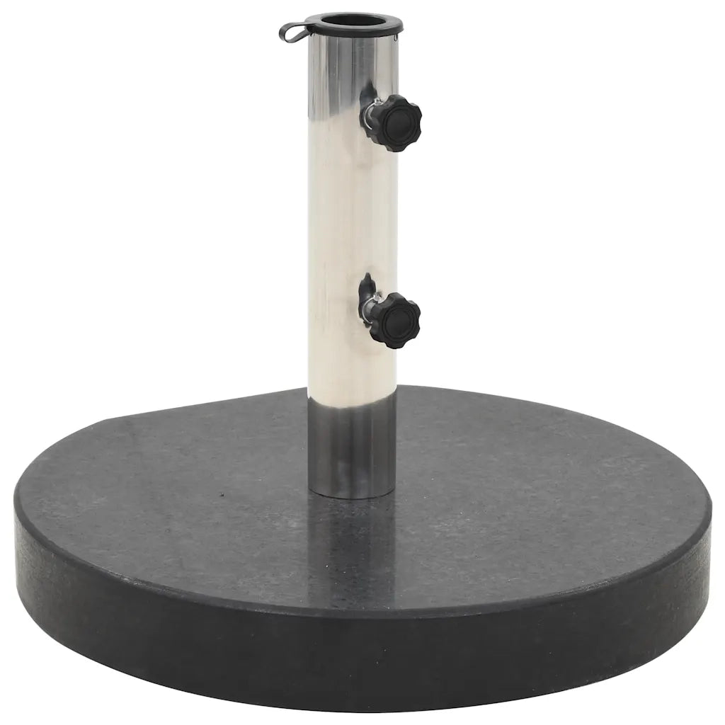 Base per Ombrellone in Granito 28,5 kg Circolare Nera CFW7990625