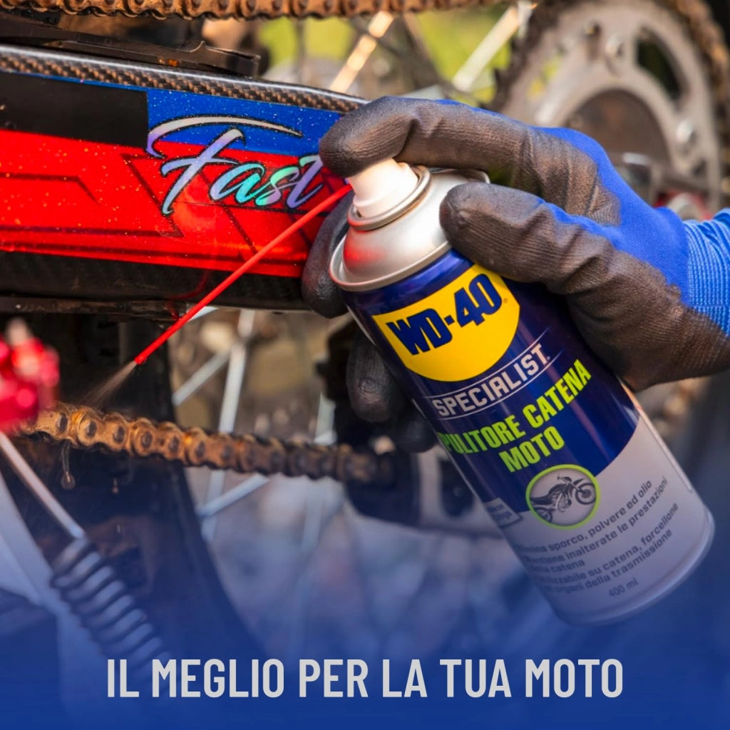 Pulitore Catena Motociclette Spray Wd 40 400 ml