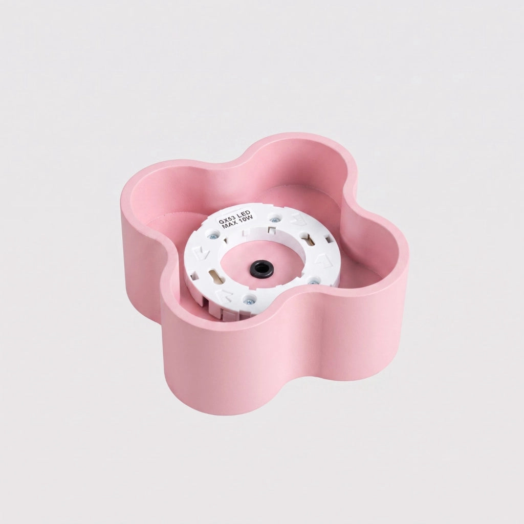 Plafoniera OVIO 1 rosa Gx53