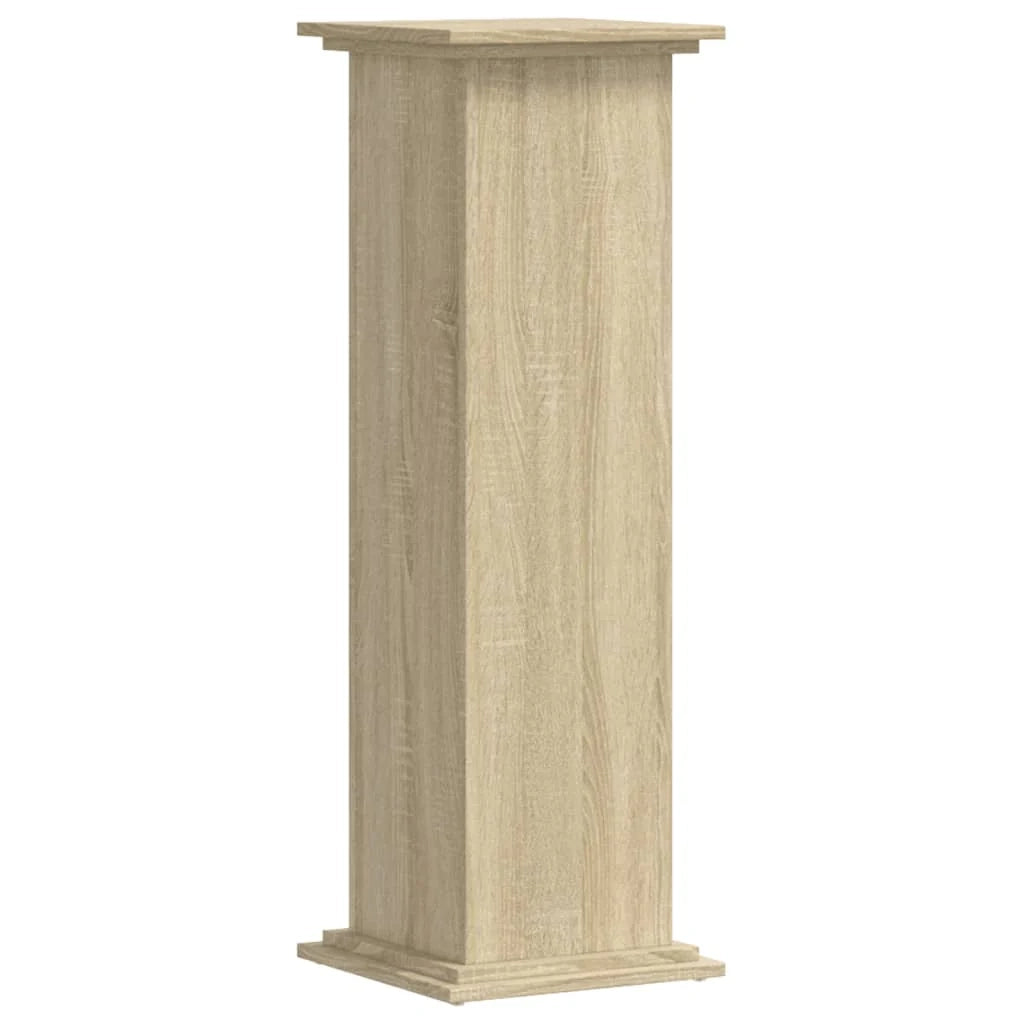 Portavasi Sonoma mobiletto per fiori 33 x 33 x 100 cm legno ingegnerizzato marrone 02_0045177