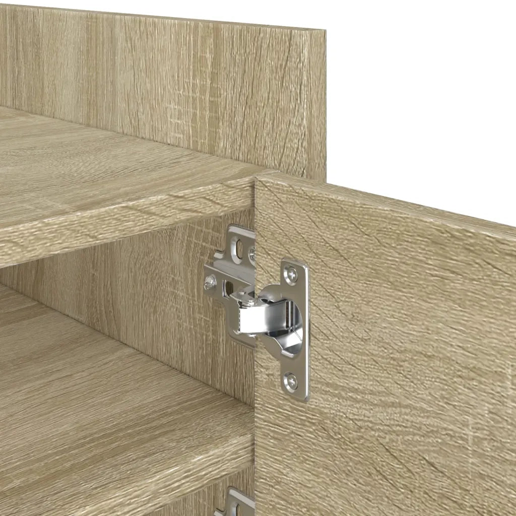 Mobile Porta TV Rovere Sonoma 80x35x40 cm in Legno Multistrato 848369