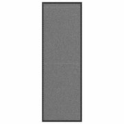 Zerbino antiscivolo 60 x 180 cm assorbe acqua e sporco design moderno zerbino d'ingresso in PP antracite 02_0058096