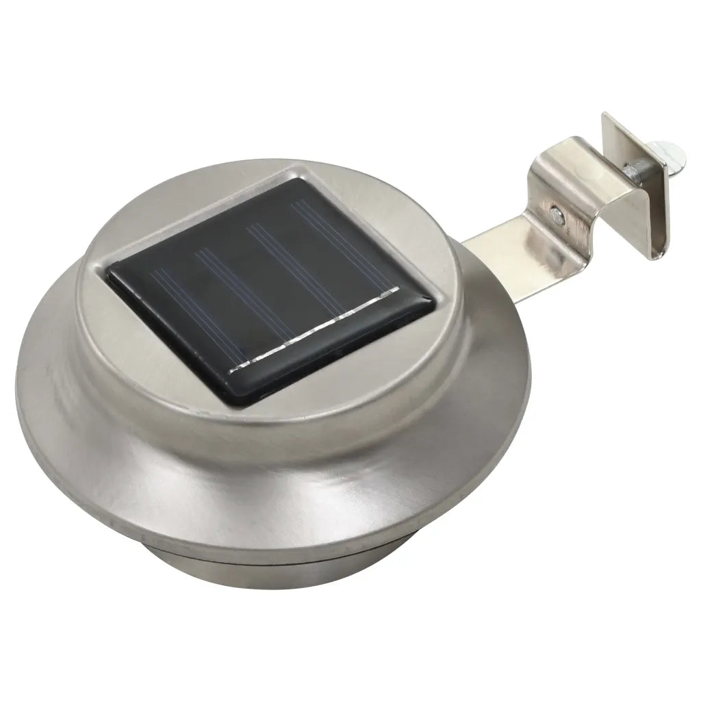 Lampade Solari da Esterno 12 pz LED Rotonde 12 cm Bianche CFW6459539
