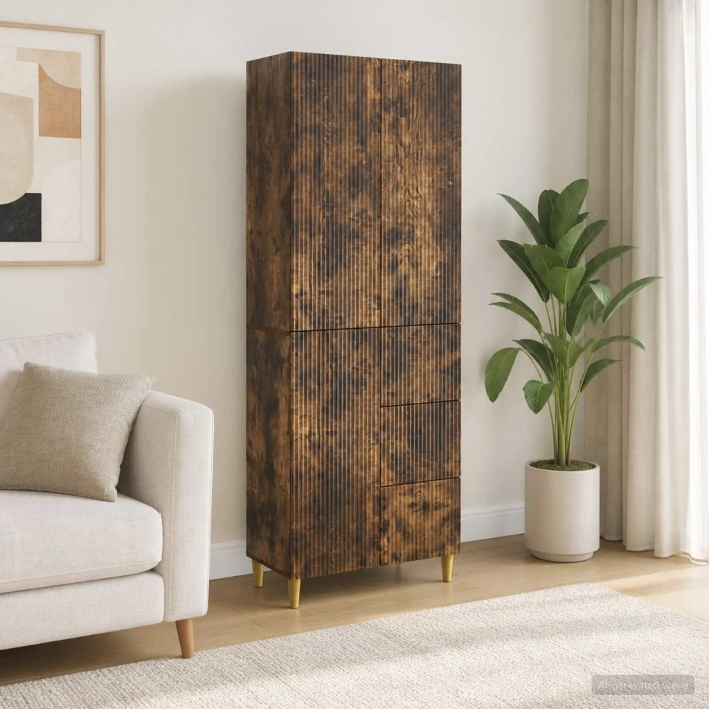 Set di armadi 2 pcs 66 x 34,5 x 90 cm Legno ingegnerizzato 3416579