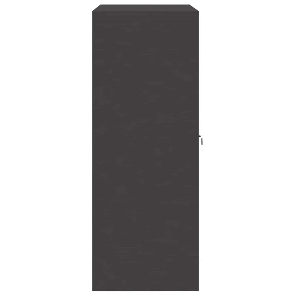 Armadio Nero 90 x 40 x 105 cm Acciaio