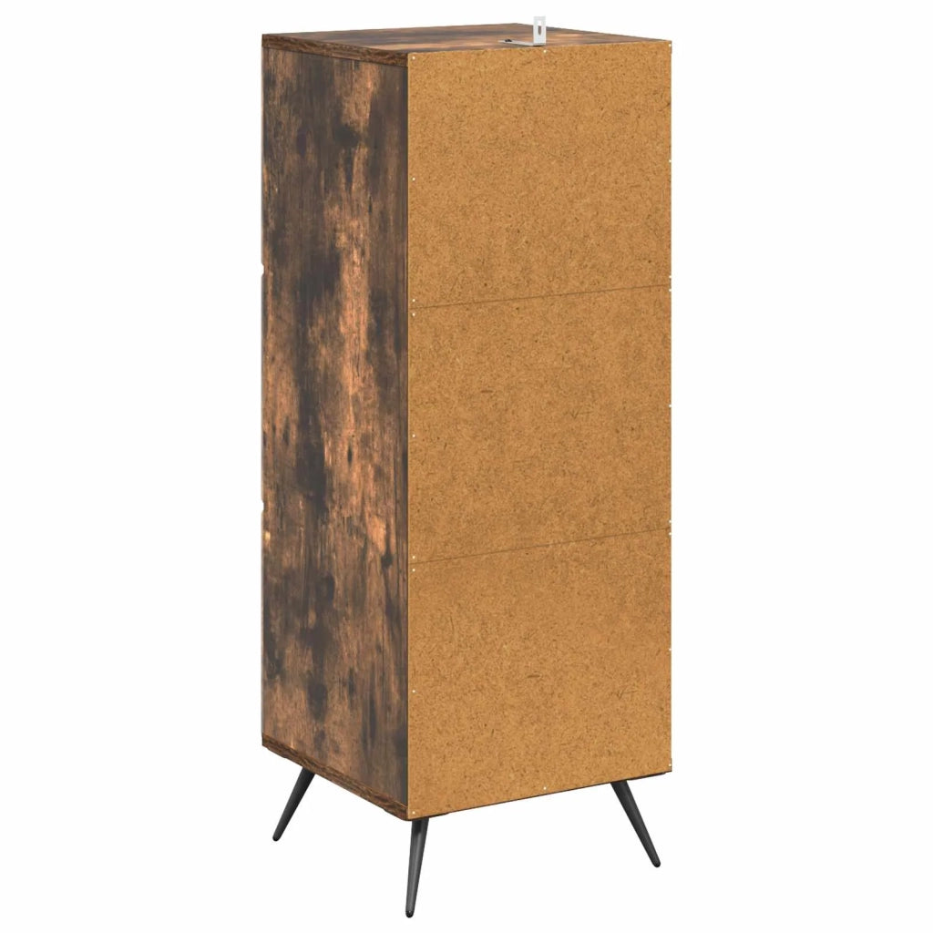 Mobile con Cassetti Rovere Fumo 33 x 34,5 x 90 cm