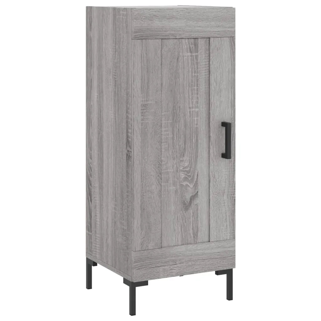 Credenza Grigio Sonoma 34,5x34x180 cm in Legno Multistrato 3199111