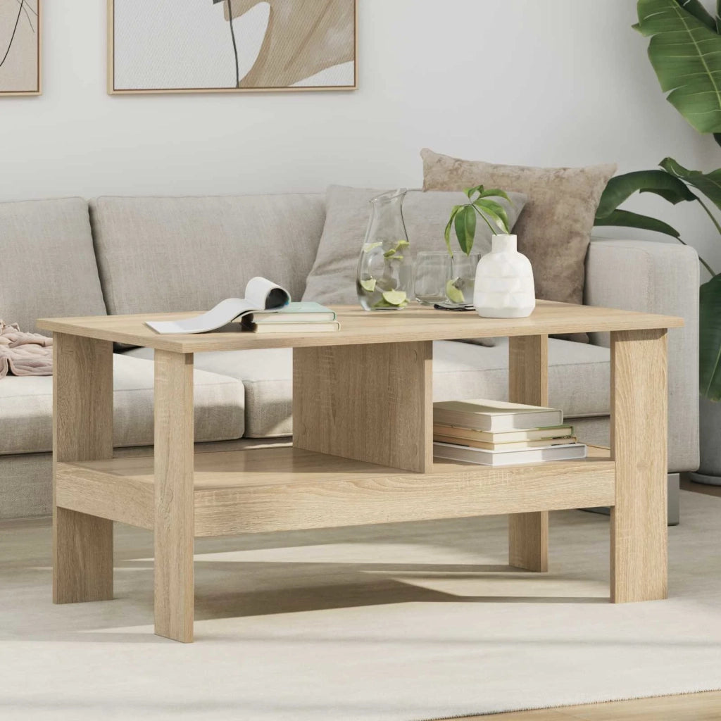 Tavolino da salotto | Tavolino da caff¨¨ | Tavolino da Soggiorno Rovere Sonoma 90 x 50 x 45 cm