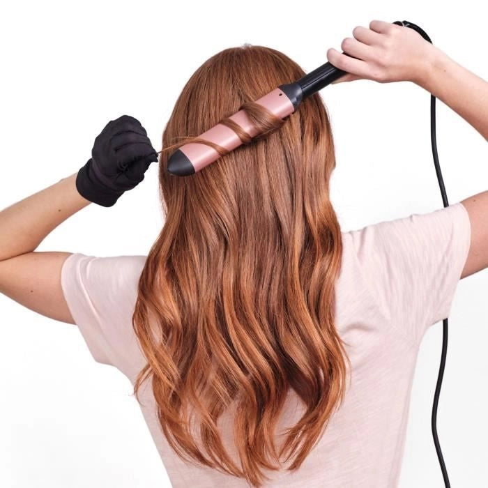 Arricciacapelli con bacchetta ondulante ovale - BABYLISS - C457E - Quarzo-ceramica - 6 temperature da 160C a 210C
